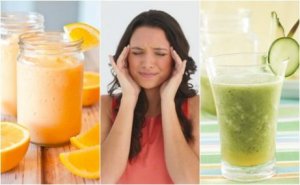 Bli av med migrän med naturliga smoothies
