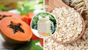 Förbättra matsmältningen med papaya- äpplesmoothie