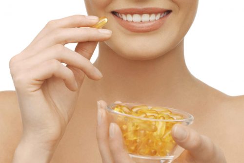 Kapsel med fiskleverolja