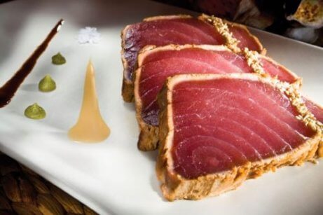 Stekt tonfisk