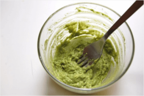 Avokado med kokosolja