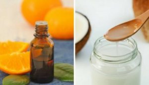 Kokos- och citrusolja för näringsrik, mjuk och klar hud