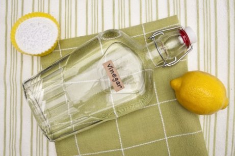 Vitvinsvinäger och citron
