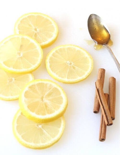 Citron och kanelstänger