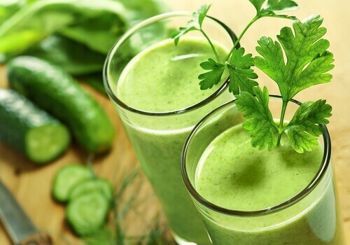 Börja dagen med en grön juice
