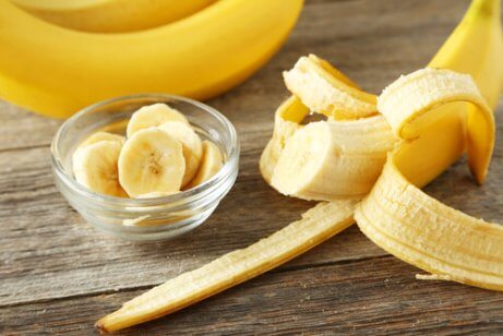 Bananer är vitaminrika