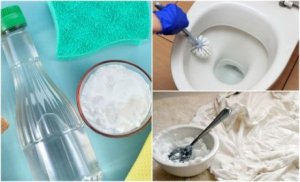 5 utmärkta rengöringsmedel med bikarbonat och vinäger