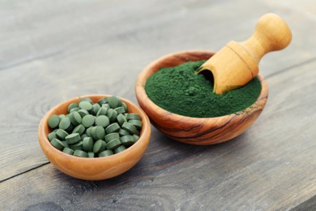 Tabletter med spirulina