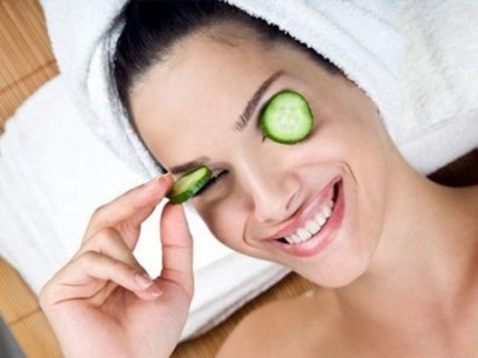 Kalla gurkskivor lindrar besvären