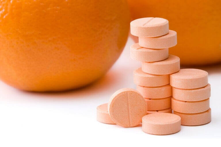Apelsin innehåller c-vitamin