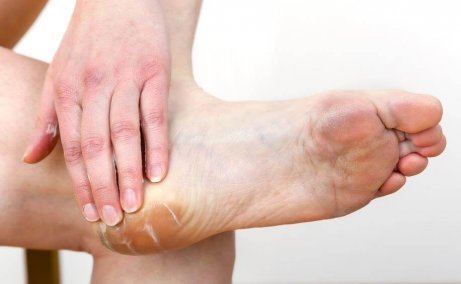 Fuktkräm för fötterna