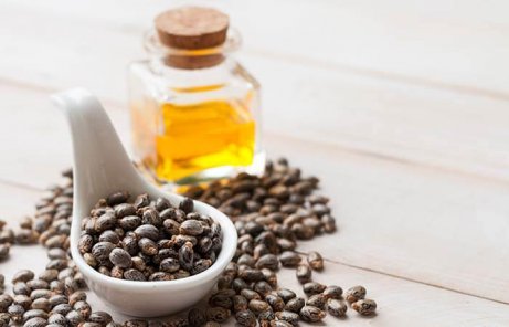 Ricinolja är sammandragande