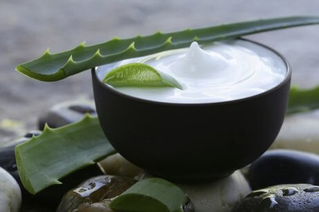 Vårdande kräm med aloe