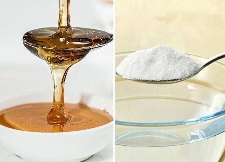 Fördelarna med bikarbonat - tillsammans med honung