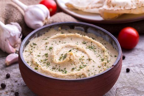 Färsk hummus