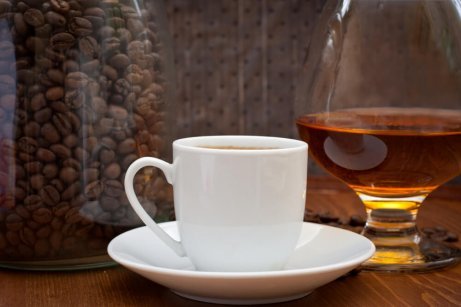 Max två koppar kaffe
