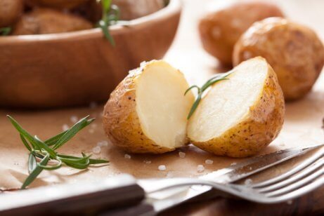 Potatis med umeboshi