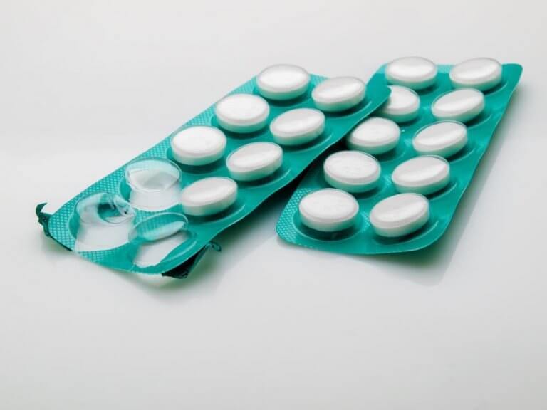 Tabletter med aspirin