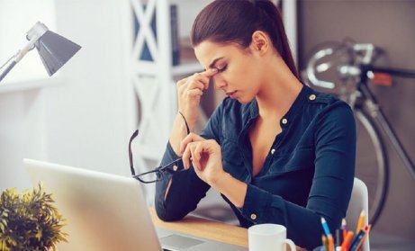 Utmattning är ett symptom