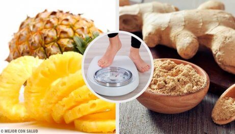 Gå ner i vikt med en ananas- och ingefärssmoothie