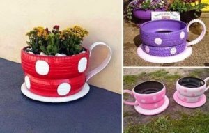 5 kreativa tips för att återanvända däck