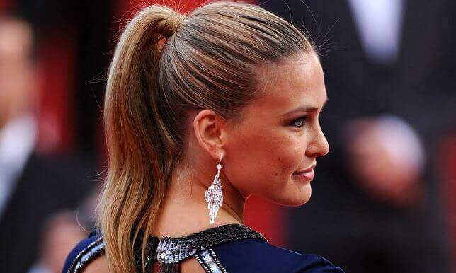 Hög hästsvans är i mode