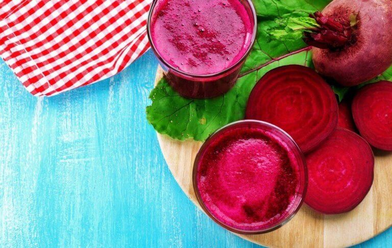 Juice på rödbetor
