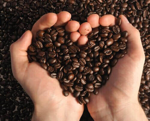 Kaffesump har grov konsistens