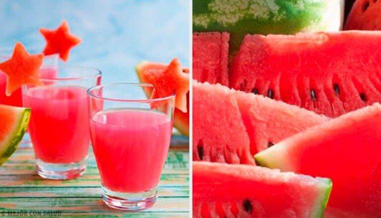 Vattenmelon är vätskedrivande