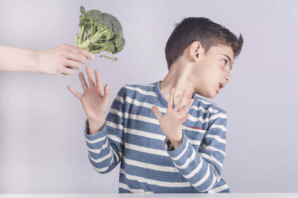 Pojke som inte vill ha broccoli