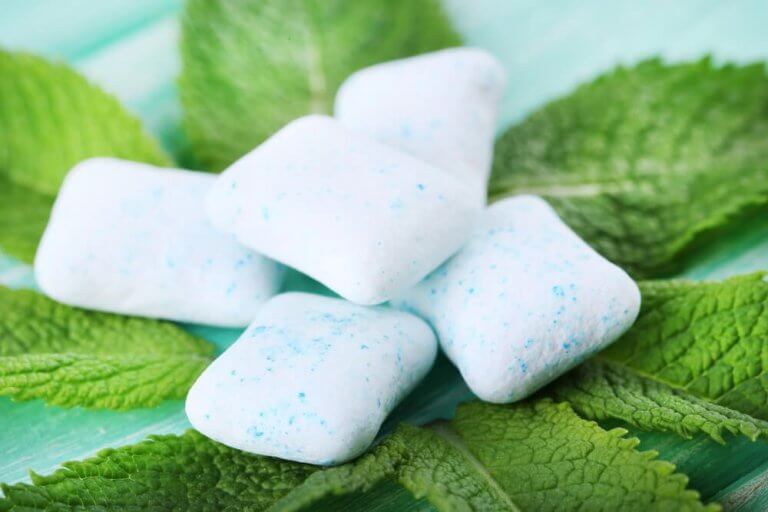 Tuggummi och mynta