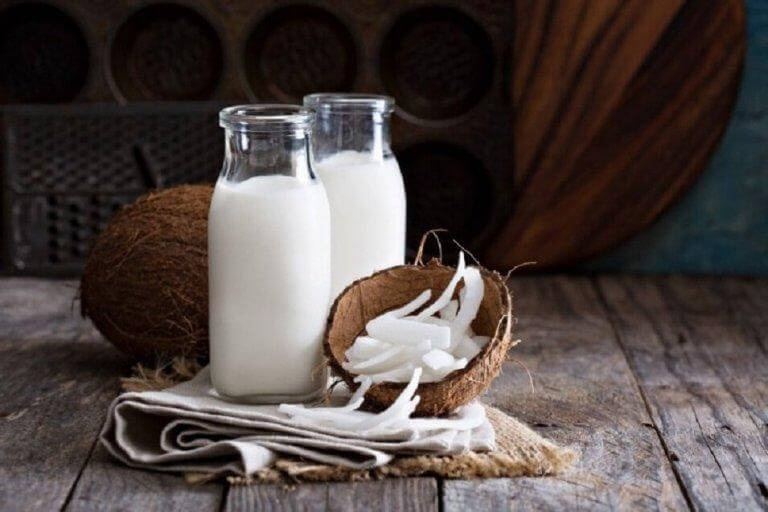Blanda kokosmjölk med E-vitamin
