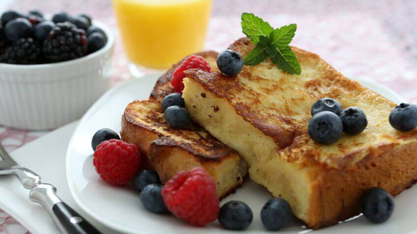 Toast och bär