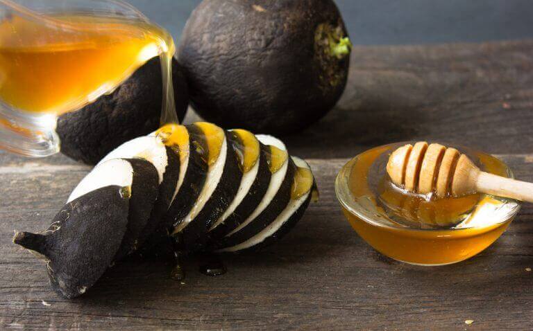 Rädisor med honung på