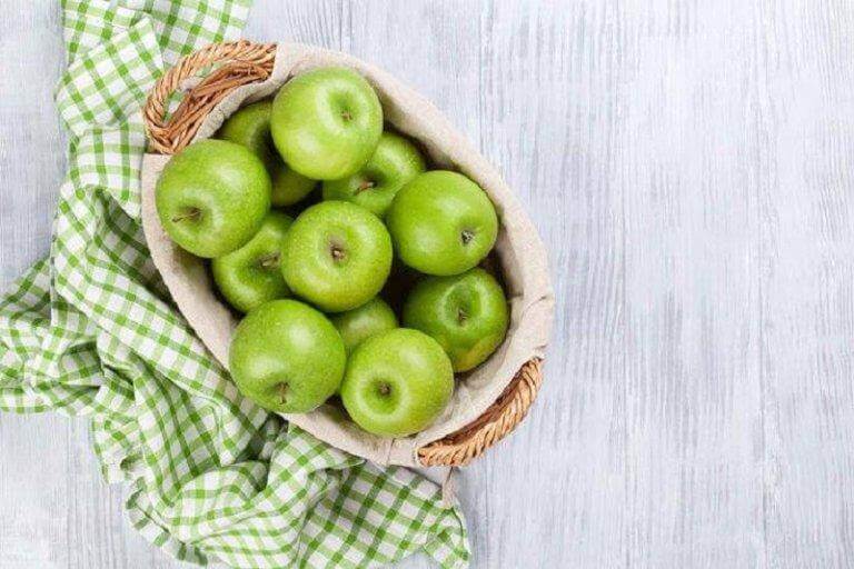 Gröna äpplen förbättrar ämnesomsättningen