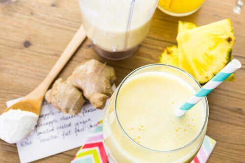 Avkok med ananas