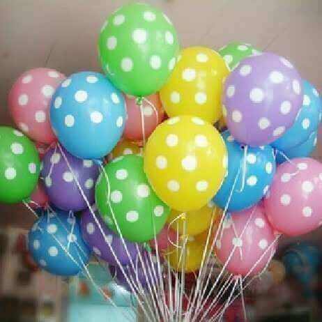 Prickiga ballonger.