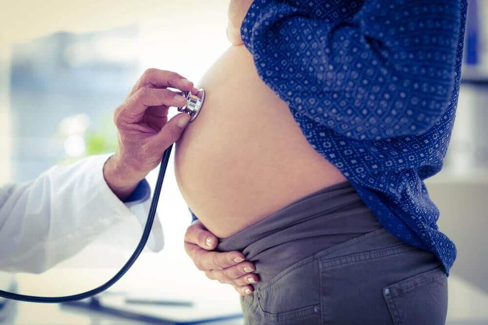 Undersökning av gravid