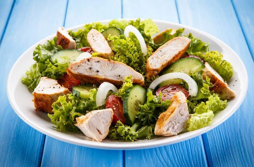 Kycklingsallad