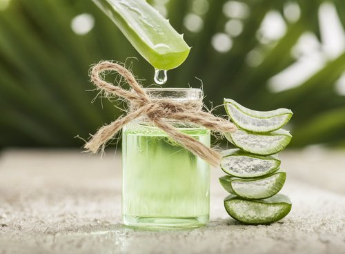 Aloe vera droppe
