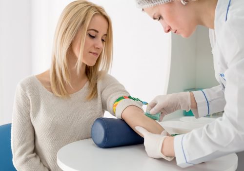 Besök hos läkaren.