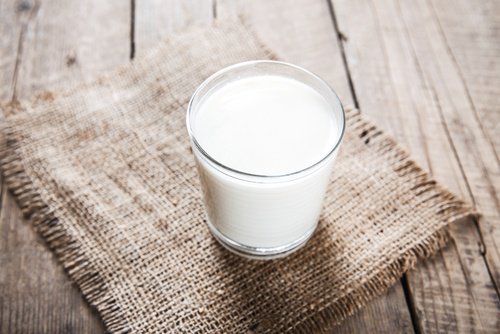 Ett glas mjölk
