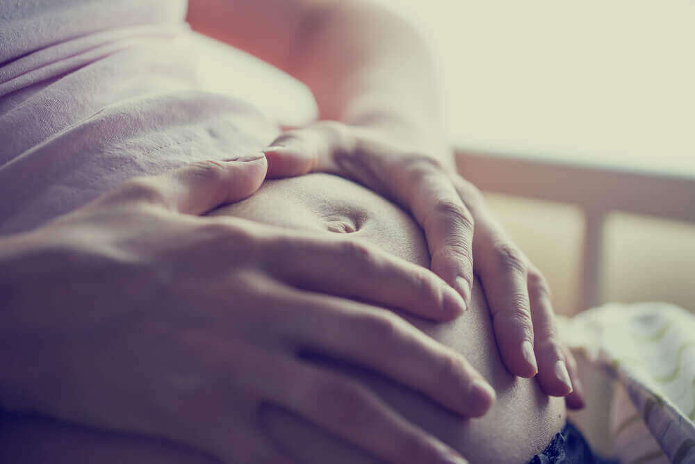 Gravid kvinna