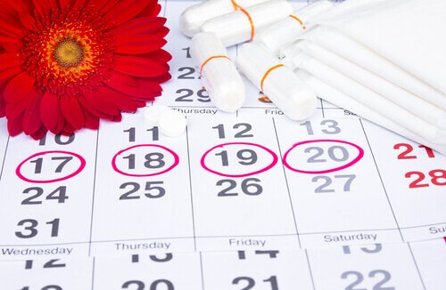 En normal menstruationscykel varar mellan 28 och 32 dagar