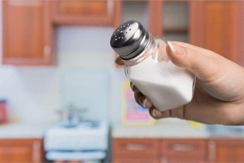 Trick med salt.