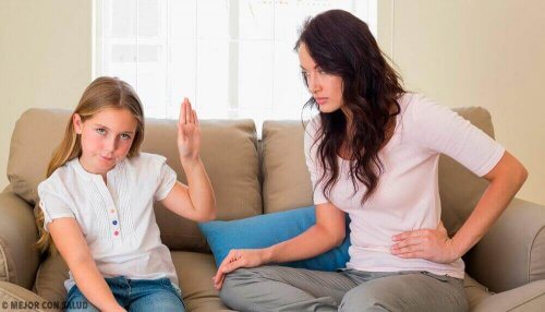 Ignorerar sin mamma