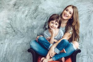 Barn som växer upp med en ensamstående förälder