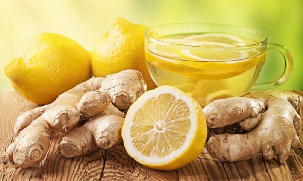 Ingefära och citron.