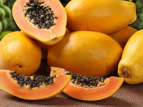 Papaya är bra för känsliga magar