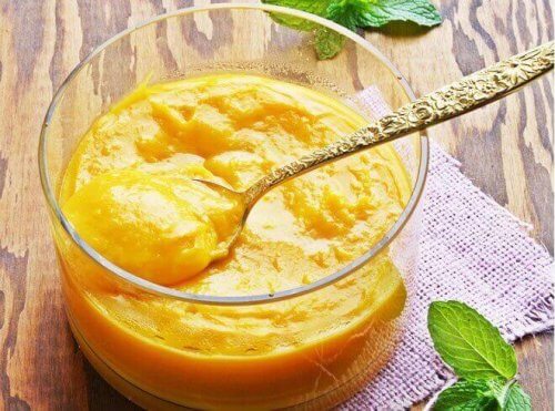 Vinägrett med mango.
